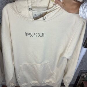 Taylor Swift Cream Hoodie